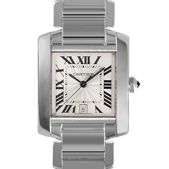 CARTIER カルティエ タンクフランセーズ コピー LM W50011S3 ホワイト